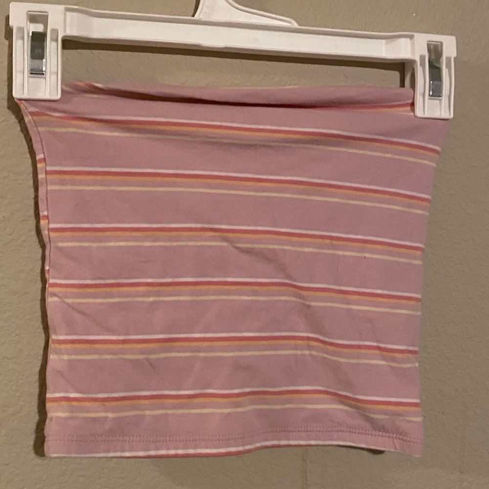 Multi color tube top